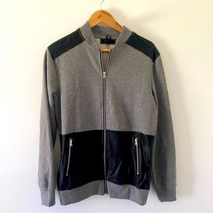F21 Mens | Full Zip Sweater